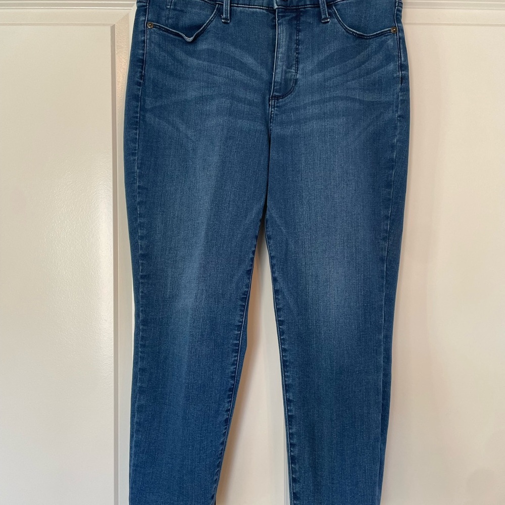 Talbots Dark Blue Ankle Jeans